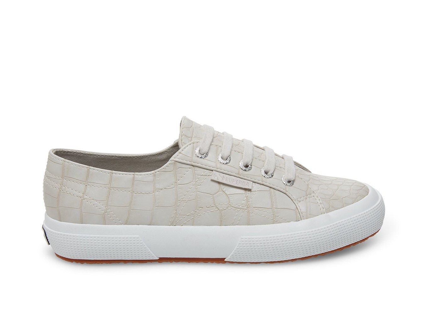 Tenis Feminino Cinzentas - Superga 2750 Syntcrocodilew - CZLPJ-7865